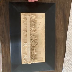 Beautiful frame Jesus with the 12 Disciples.